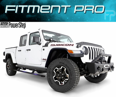 AMP Research PowerStep Electric Running Boards For 20-26 Jeep Gladiator Crew Cab