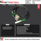 Arista Genuine CAB-Q-4S-100G-2M 100G QSFP28 Breakout Cable