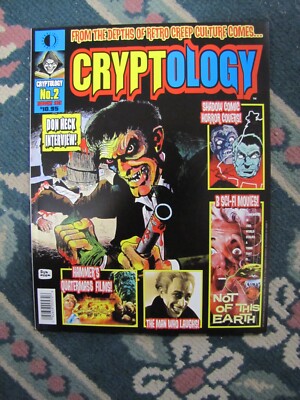 Cryptology # 2 BRAND NEW & UNREAD  featuring Don Heckn   OUT OF PRINT