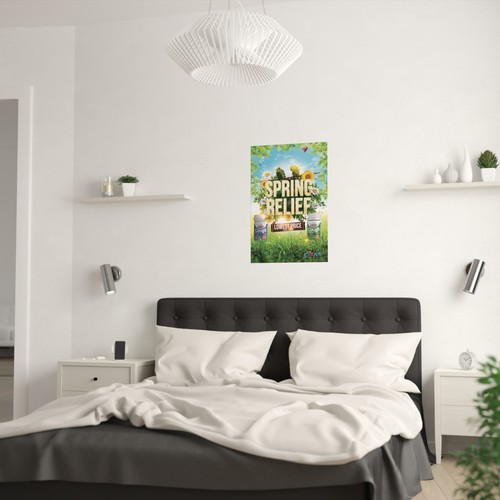 Robocough SPRING RELIEF Satin Poster - Picture 7 of 7