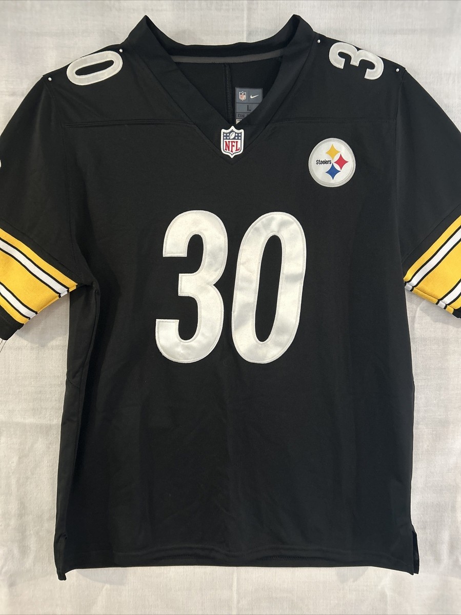 Nike Pittsburgh Steelers James Conner 30 Football Jersey Mens L