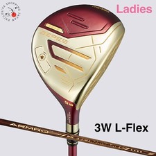 HONMA BERES 09 Ladies 4S 4 Star 2024 Fairway Wood 3W ARMRQ FX 4S Shaft Flex L