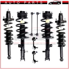 For 2008-2014 Dodge Avenger Front  Rear Complete Shock Struts  Sway Bar End Link
