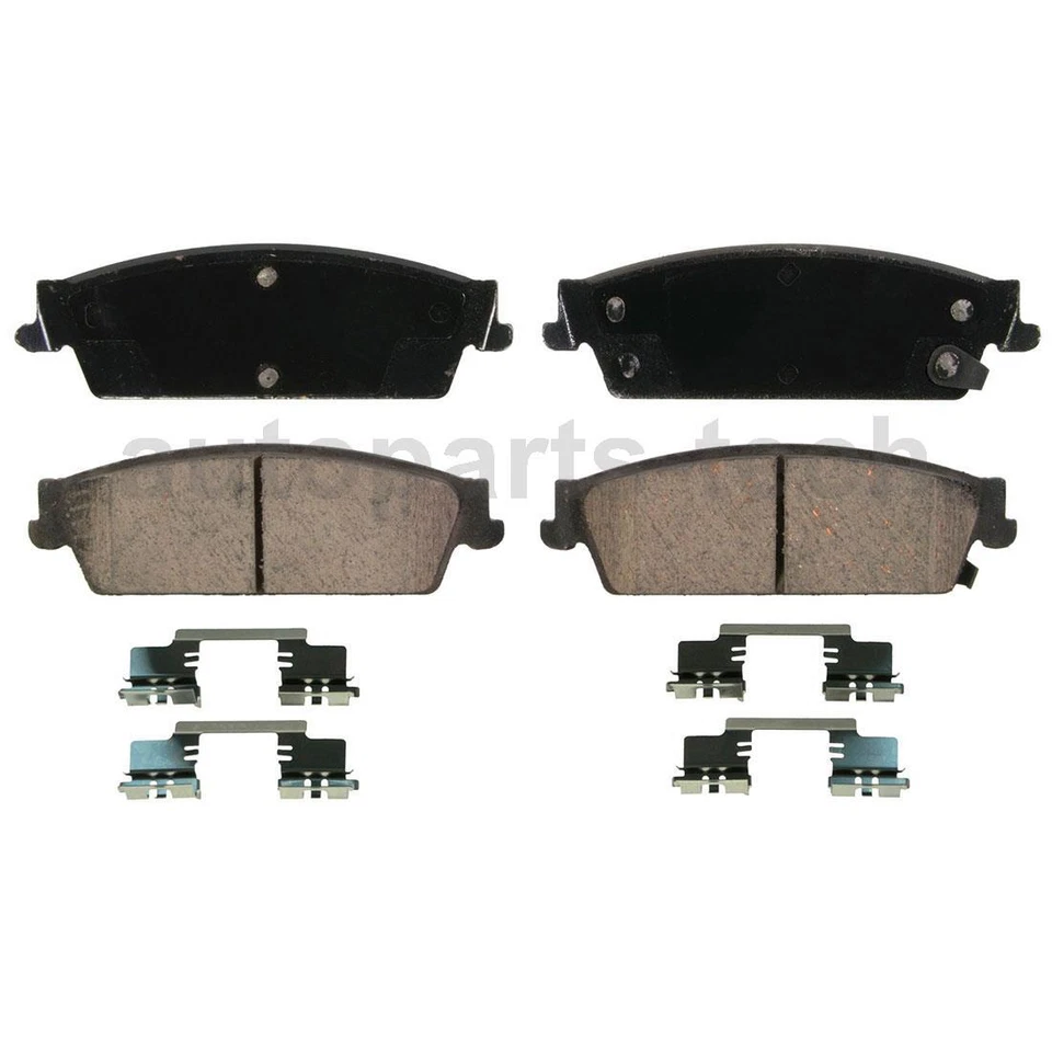 Juego de 2 pastillas de freno de disco delanteras traseras Wagner para GMC Yukon XL 1500 2007 2008 Foto 2 de 4