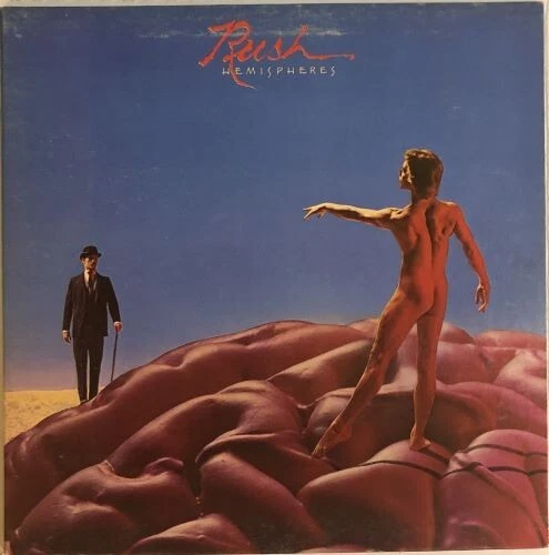 Rush - Hemispheres (LP, Red, 1978 Anthem, Canada, SANR-1-1015, Gatefold, EX/NM)