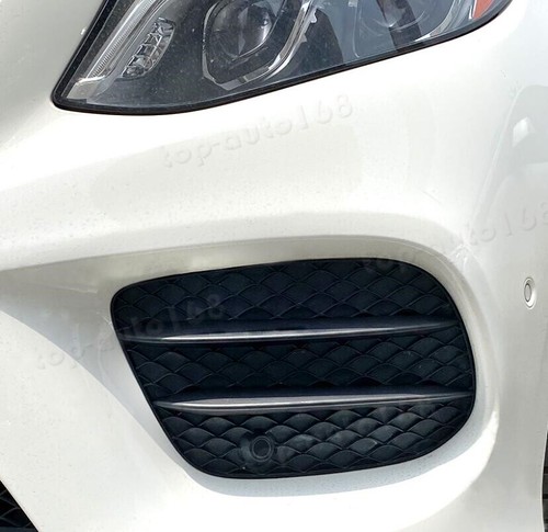 Black Front Bumper Grille Mesh For Mercedes-Benz GLE-Class Coupe AMG 43 2016-19 - Foto 9 di 11