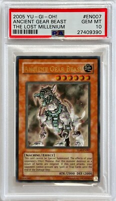 psa10 古代の機械巨人 TLM-ULTIMATE RARE Yu-Gi-Oh! PSA 10 GEM-MT 'Ancient Gear Beast' TLM-EN007 ~ULTIMATE