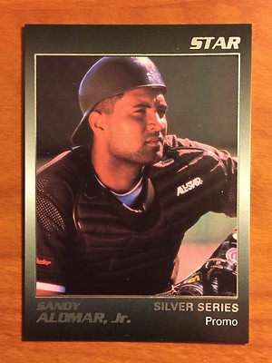 1989 Star Company SANDY ALOMAR JR Limited Edition  SILVER PROMO card  D4105710