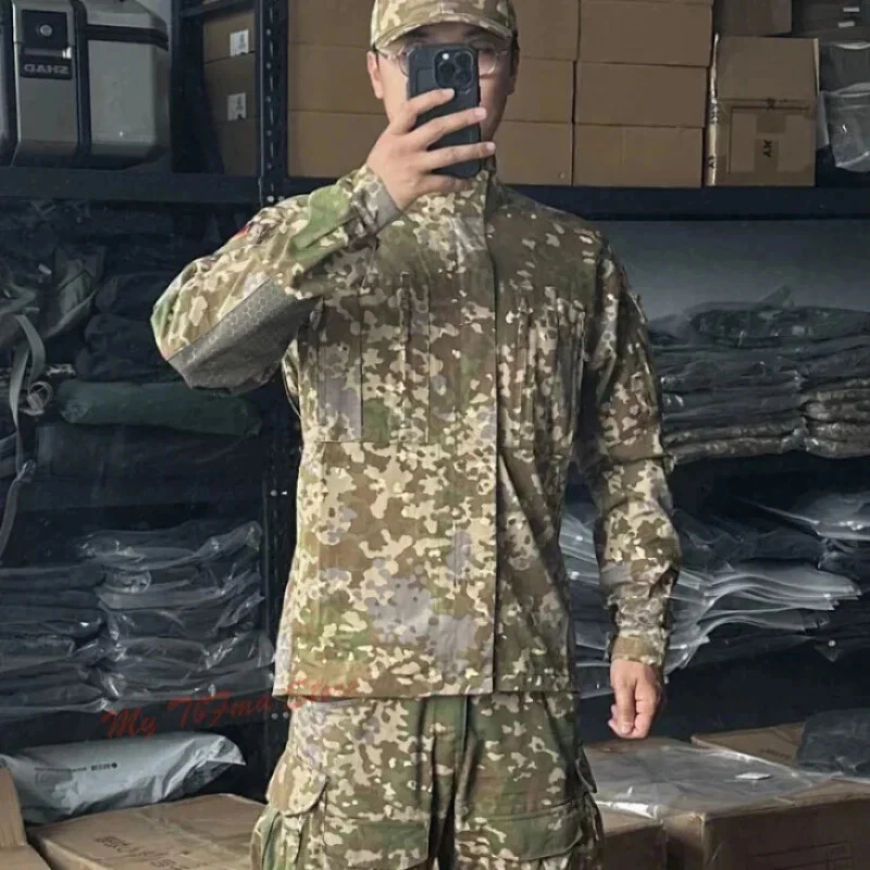 Tactical KSK All-Terrain Flecktarn Jacket & Anti-Infrared German Spot Camo Pants - Image 4 of 4
