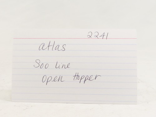 Atlas 2241 N Scale Soo Line Open Hopper LN 8254 - Picture 2 of 5