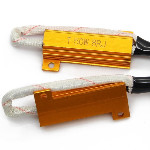 SOCAL-LED H13 HID Resistor Relay Harness 50W Anti Flicker Canbus Error Canceller - Picture 4 of 6