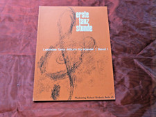PRIMA LEZIONE DI DANZA Album di danza leggero per pianoforte volume 1 spartito Hermann Krome