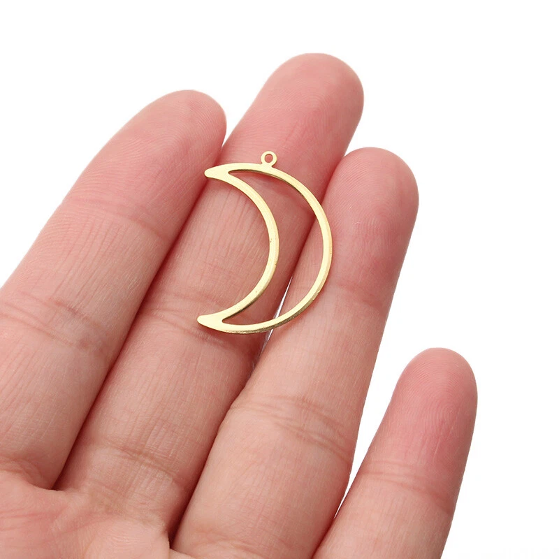 Raw brass 2024 earring findings