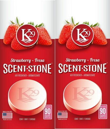 K29 Strawberry Stone Air freshener, Long-lasting Fragrance, 2 Packs - Picture 1 of 2