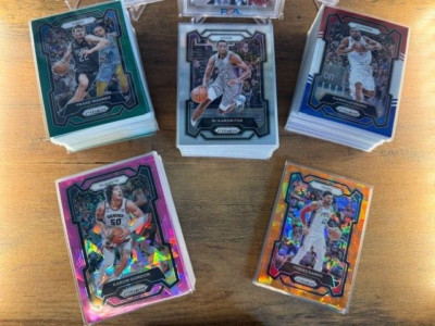 2023-24 Panini Prizm Basketball: Orange/Pink/RWB/Green/Silver ''Pick a Card''