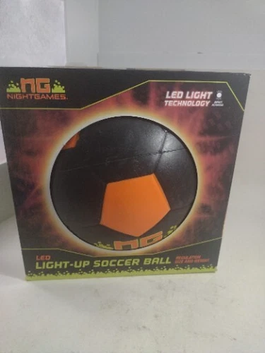 Soccer ball. Night games Light Up Soccerball