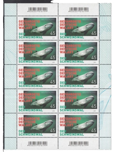 UAE 2004 ** Mi.764/67 Zdr. aus Markenheftchen, Wal Seekuh Tiere