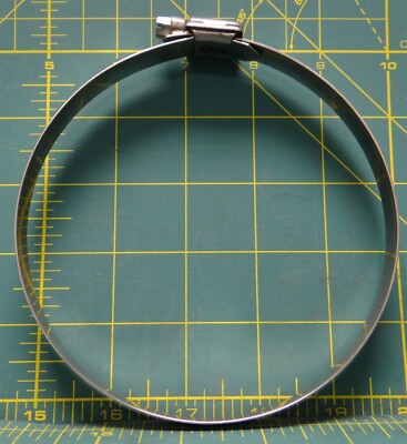  Scandvik 316 Stainless Steel Hose Clamp Min. Dia 3 1/2'' Max. Dia 5'' 