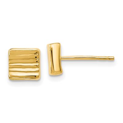 14 Karat Gelbgold Gold Ohrstecker