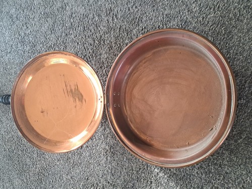 Vintage Copper Bed Warmer With Long Wooden Handle - Picture 4 of 8