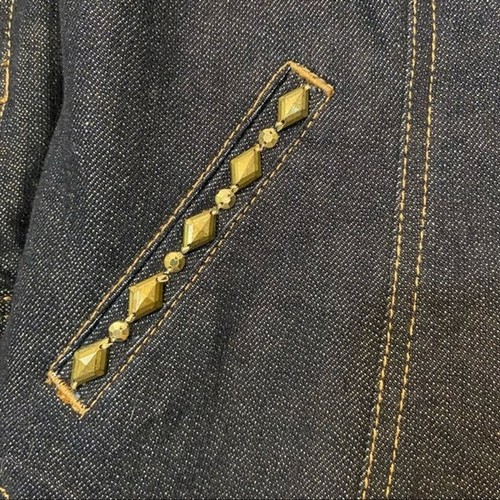 Ruby Rd The Midas Touch Embellished Denim Jean Jacket - Picture 8 of 12