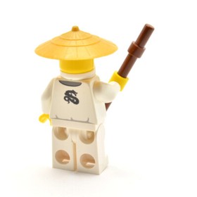 Wu Sensei, Pearl Gold Hat, Ninjago, 9450 70505 njo064 LEGO&reg; Minifigure Figure