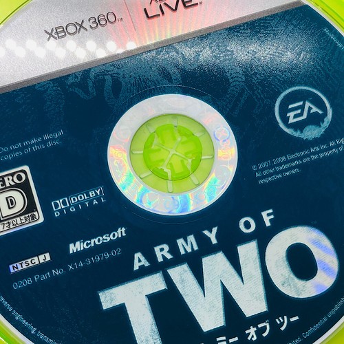 Army of Two 2008 Microsoft Xbox 360 Electronic Arts Japanese Version - Picture 14 of 24