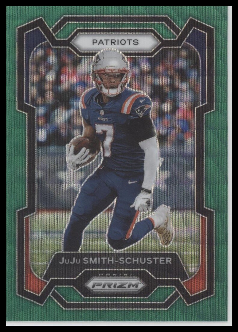 204 JuJu Smith-Schuster 2023 Panini Prizm Green Wave | eBay