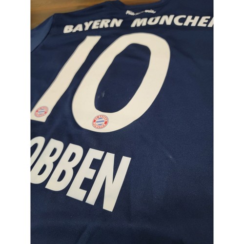Offizielles Adidas Bayern München 17-18 Robben 10 Away Fußball Trikot Herren Größe S - Bild 5 von 10