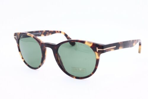Tom Ford Icon Oval Sunglasses FT1328 Havana/Green 55-18  display picture 1