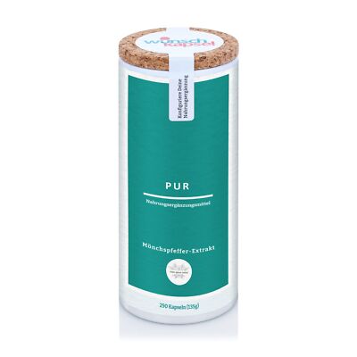 Mönchspfeffer-Extrakt Pur, 40 mg täglich (10:1-Extrakt von Vit. Agnus-castus)