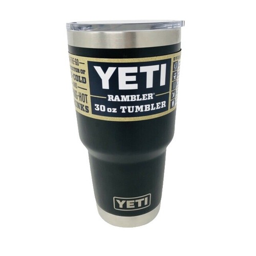 YETI BLACK STONE RAMBLER 10 oz TUMBLER MUG CUP - BRAND NEW - SOLD