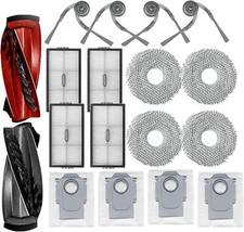 18Pcs Replacement Parts for Roborock Saros 10R / G20S Ultra Vacuum Cleaner