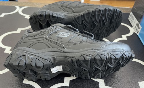 Skechers Uomo Afterburn M. Fit Taglio Finale/USA 9,5 Nero - Foto 8 di 11