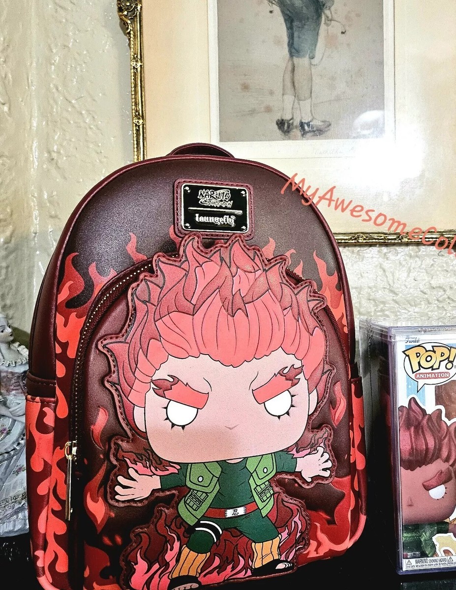 Loungefly Naruto 2023 NYCC 2023 Loungefly Naruto Shippuden Mini Backpack Might Guy  main image 3