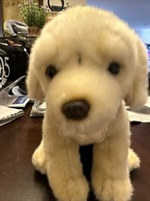 FAO SCHWARZ 10" Labrador Lab Golden Retriever Puppy Dog Realistic Stuffed Plush