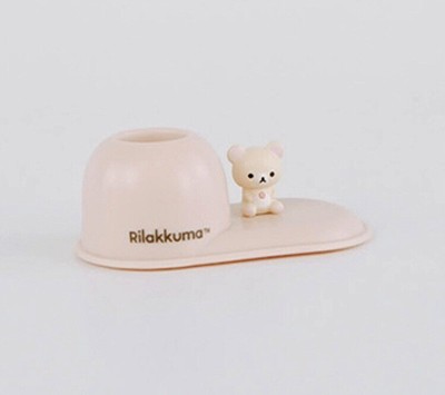 San-X Korilakkuma Toothbrush stand Plastic mini figure kawaii from Japan