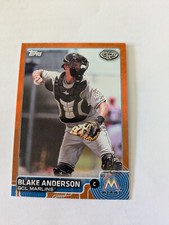 2015 TOPPS PRO DEBUT ORANGE/25 BLAKE ANDERSON