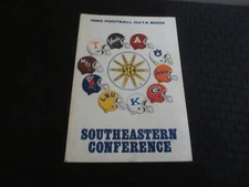 1980 Southeastern Conference SEC Media Guide     Georgia/Alabama/LSU/Florida