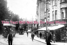 NH 1739 - Mercer's Row & Tram Cars, Northampton, Northamptonshire