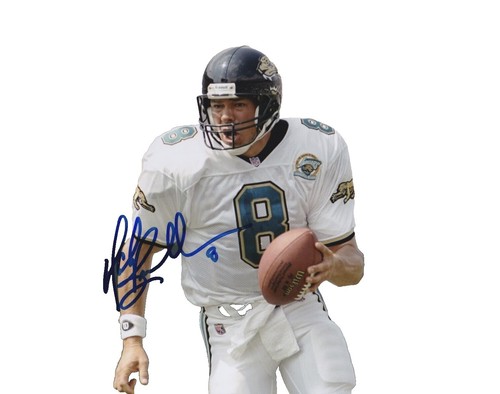 Mark Brunell Signed Jacksonville Jaguars Embroidered White NFL