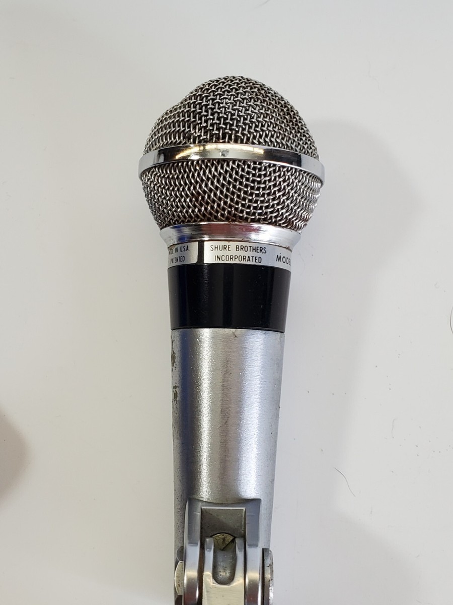 The Woodstock Mic - Shure 565s, Unisphere Dynamic Microphone