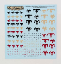 Beastmen Brayherds Transfer Sheet 2025 - Warhammer The Old World - New