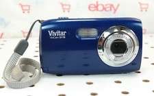 Vivitar ViviCam 5118 5.1MP Digital Camera 4X Zoom - Blue -TESTED