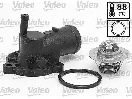 Thermostat Valeo 820795 pour réparer le circuit de liquide de refroidissement défectueux