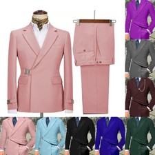 Men Suits for Man Single Breasted Regular Fit Wedding Tuxedo Notch Lapel Custom