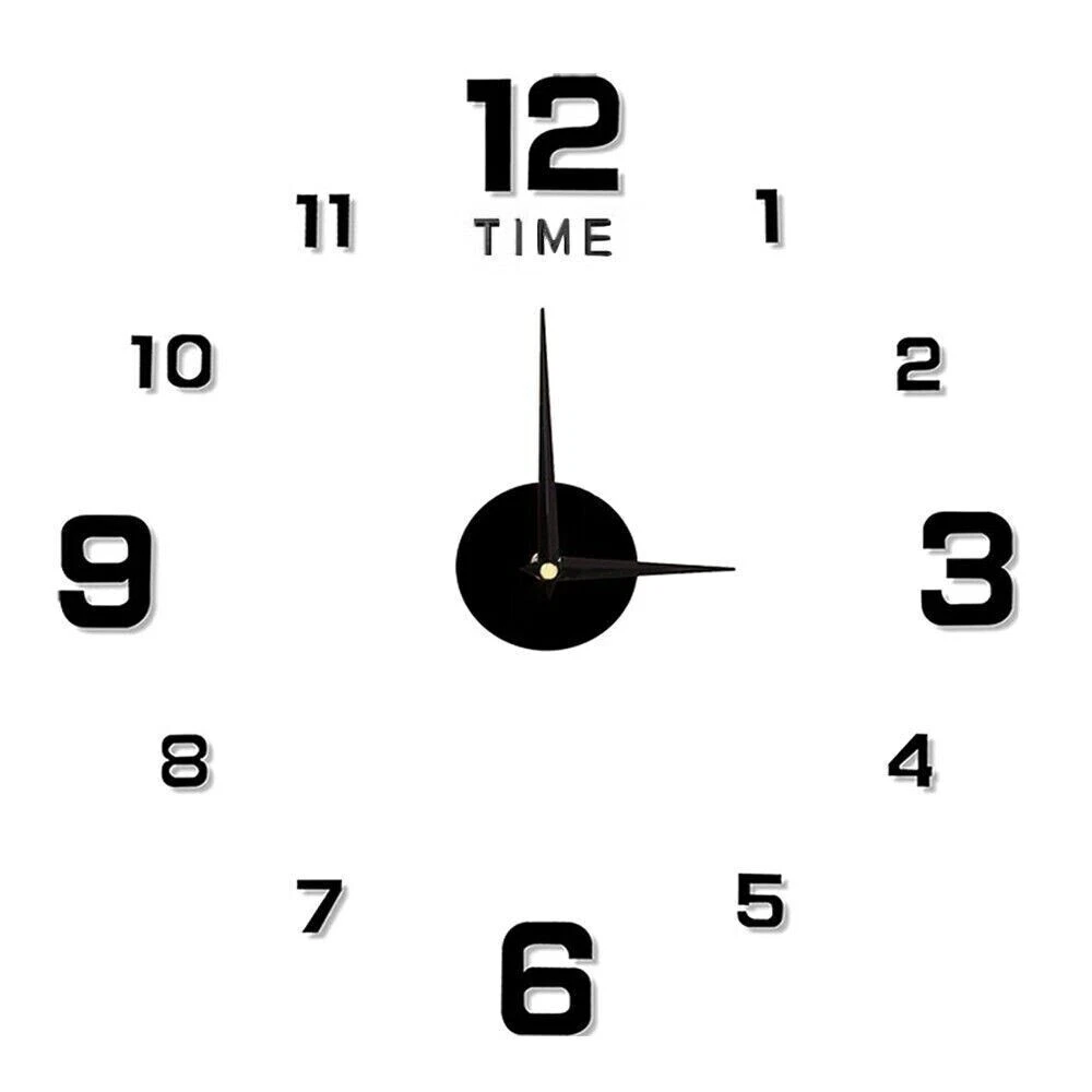 Orologio da parete componibile Eridano 60 cm nero acquista da OBI