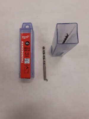 Milwaukee  HSS-G THUNDERWEB DIN 338 Bohrer Spiralbohrer 5mm (4932352388 )