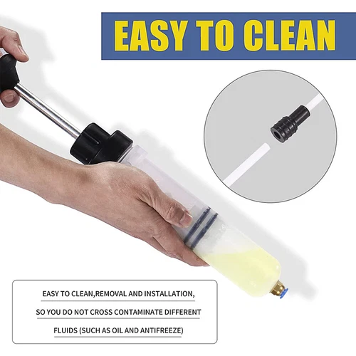 500ML Öl Spritze Motor Wechsel Absaugpumpe Umfüllpumpe Handpumpe Getriebeöl KFZ. - Bild 6 von 15