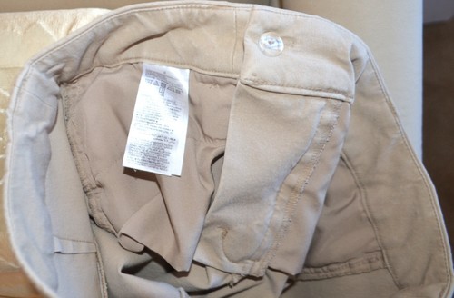 Old Navy | Skinny Ankle Pixie Pants Cotton Size 8 in Mocha Khaki - Picture 4 of 4
